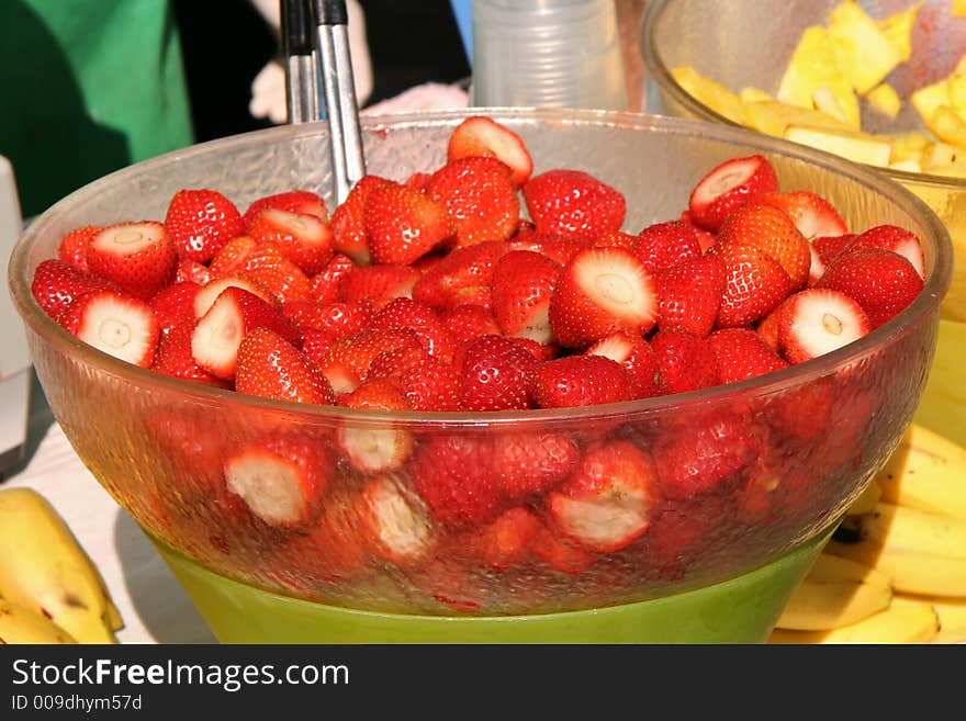 Bowl of Strawberries