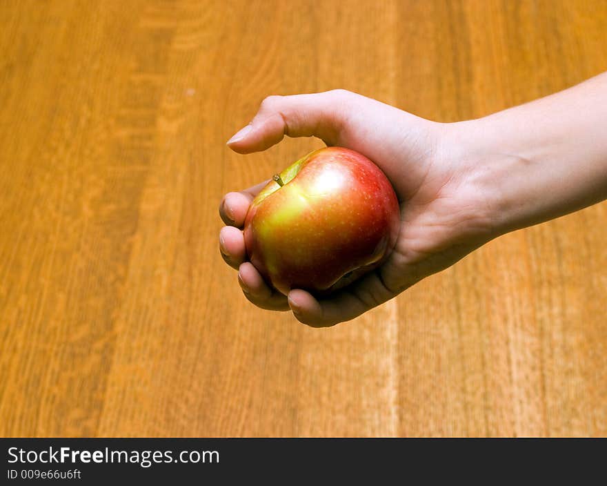 Apple in Hand