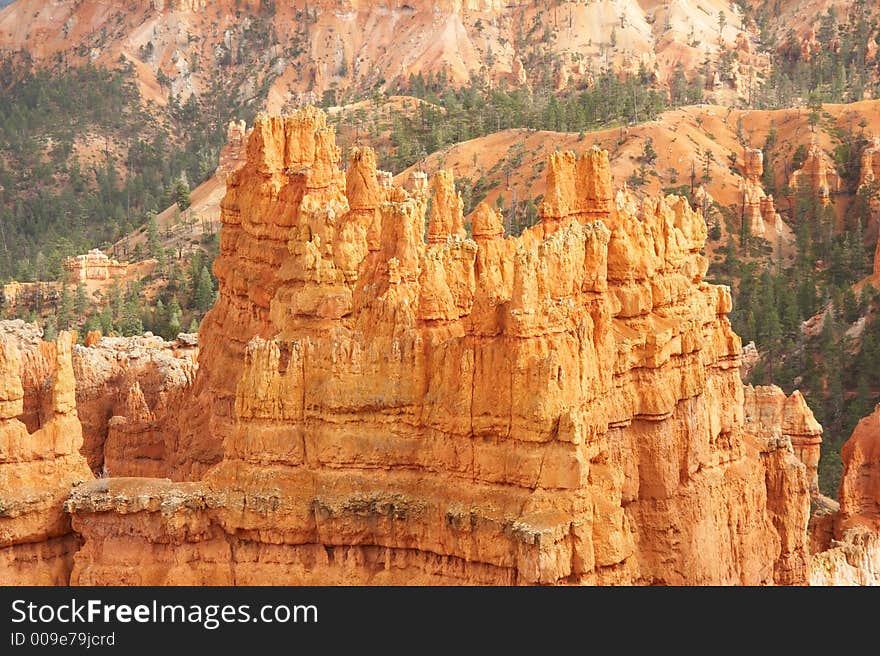 Details Of Amphitheater - Bryce Canyon