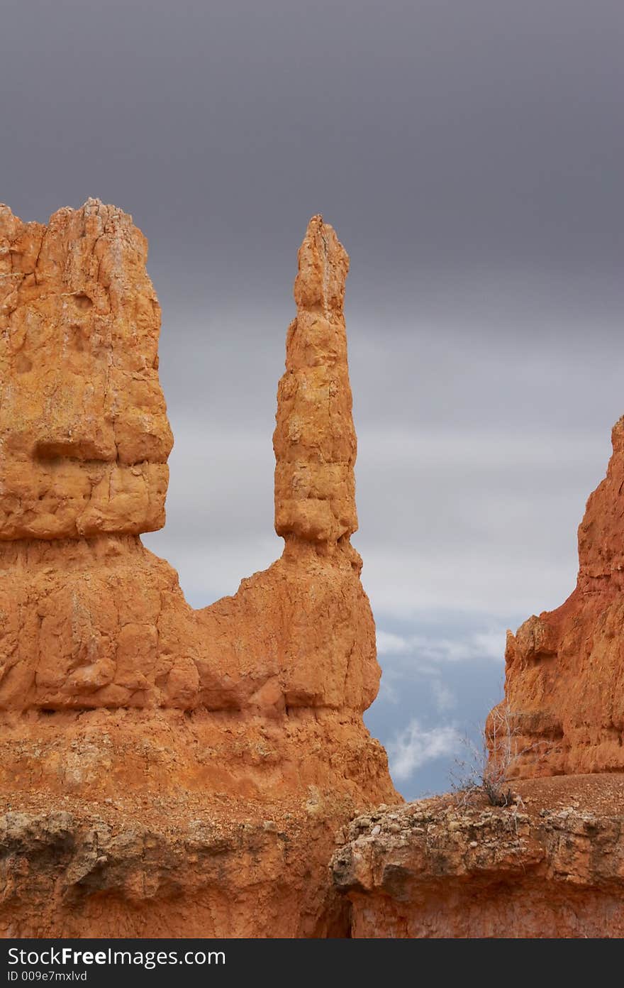 Deatils of Amphitheater - Bryce Canyon