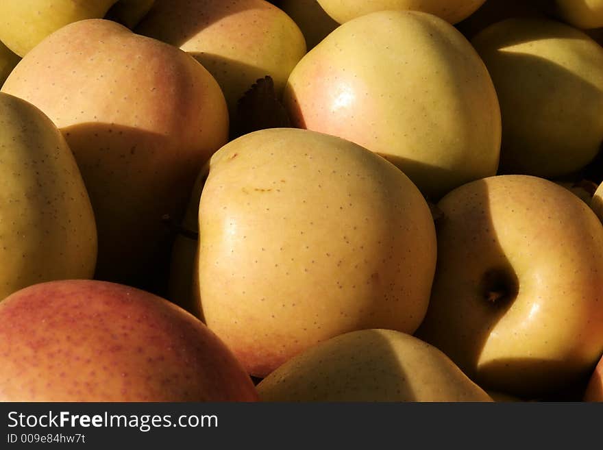 Close-up of an apple case. Close-up of an apple case