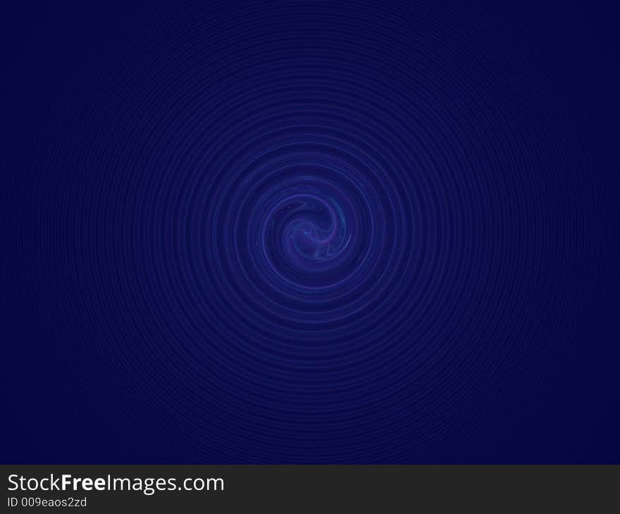 Deep Blue Spiral