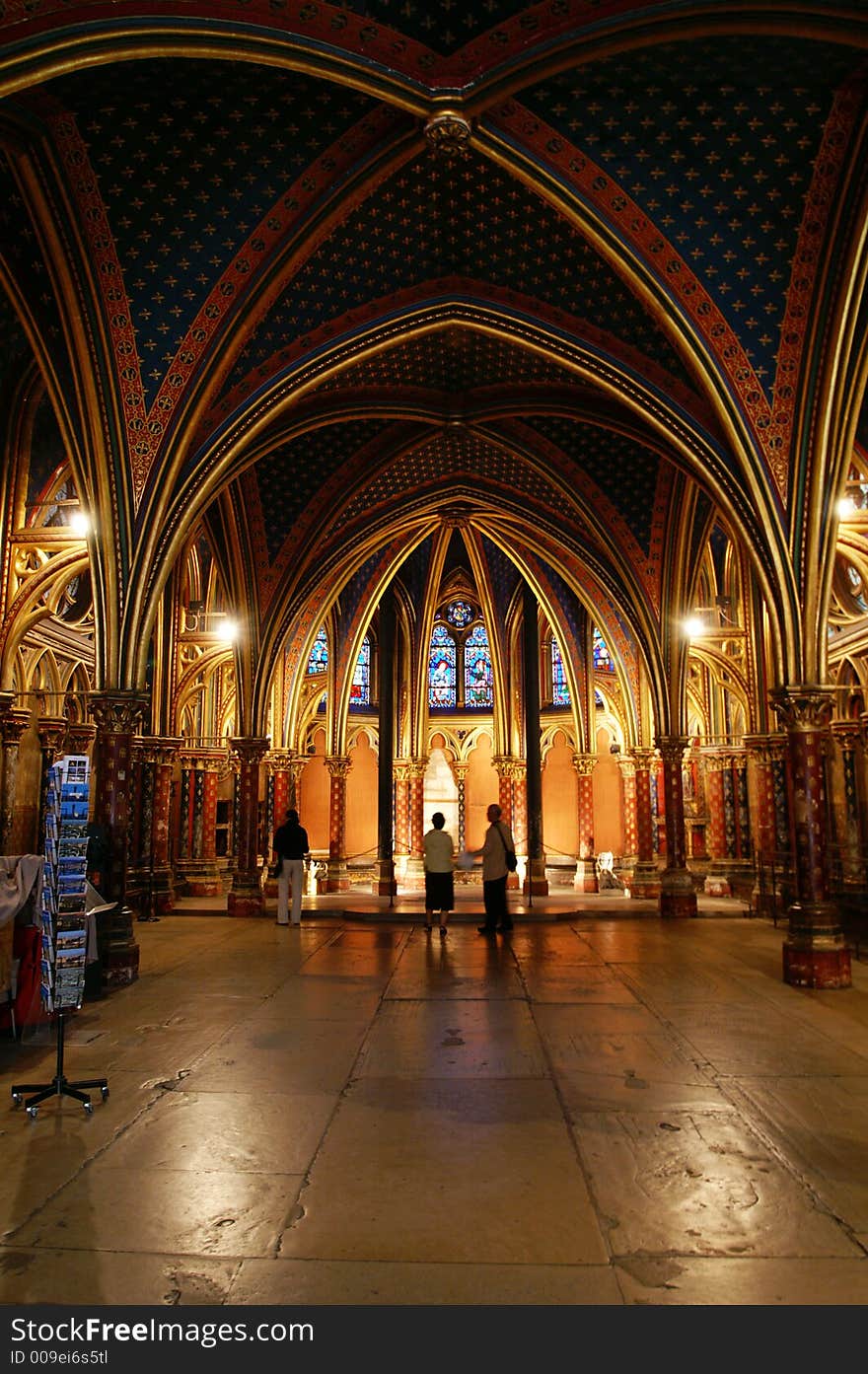 Interior of church