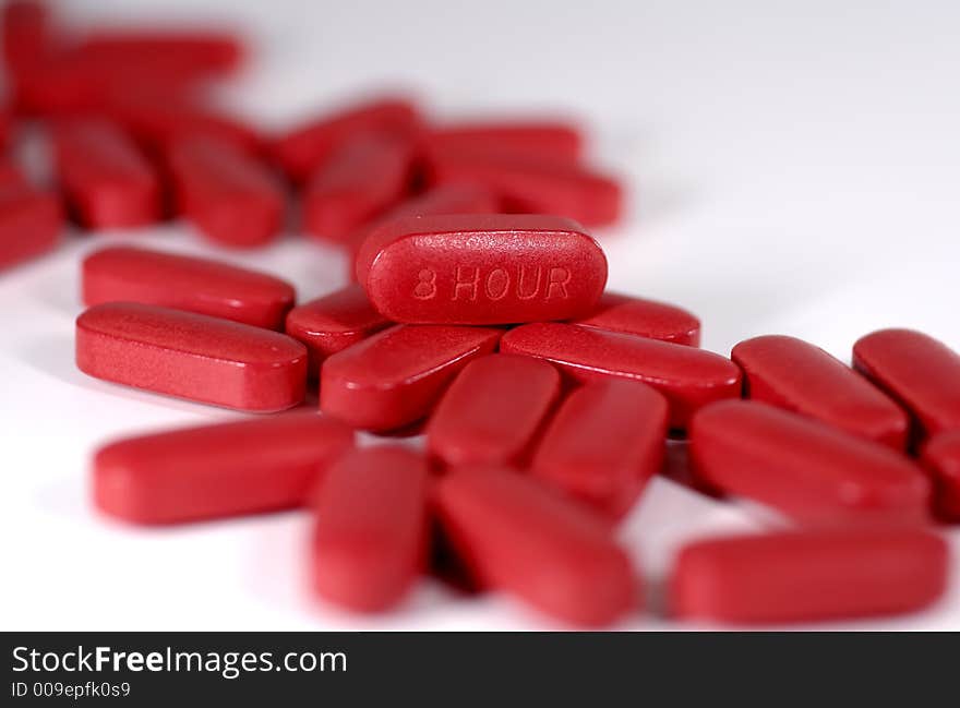 Photo of Red Pills - 8 Hour Relief - Aspirin