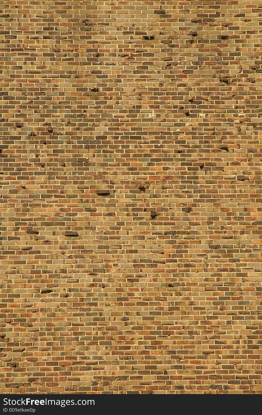 Wall made of little little bricks, part of old barracks. Wall made of little little bricks, part of old barracks