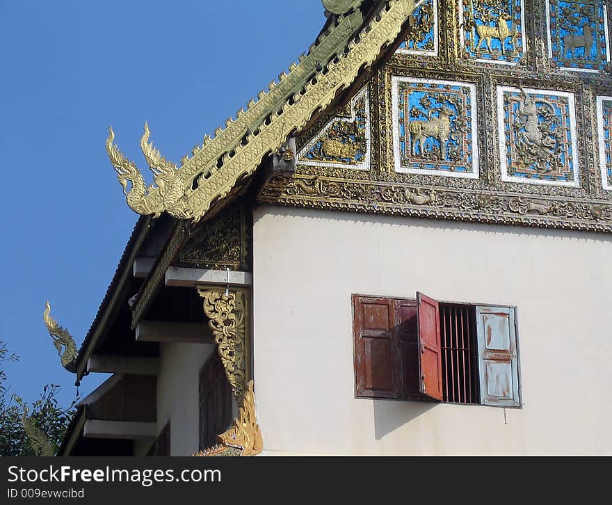 Old house in Chiang Mai, Thailand