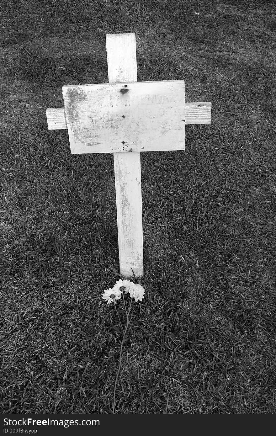 Some cross from the cemetery