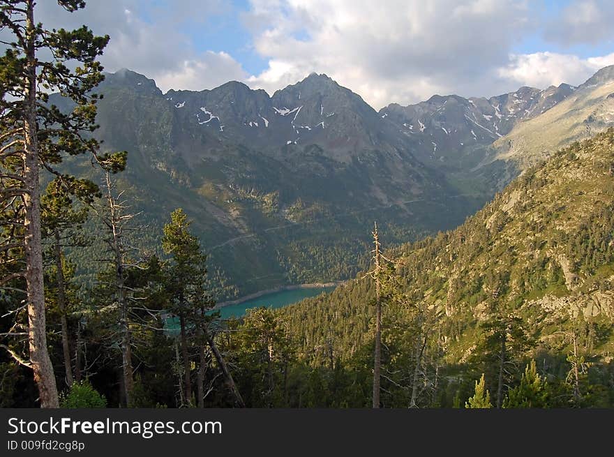 Pyrenees landscape