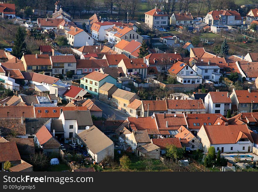 Nice colored city scape, Europe. Nice colored city scape, Europe.