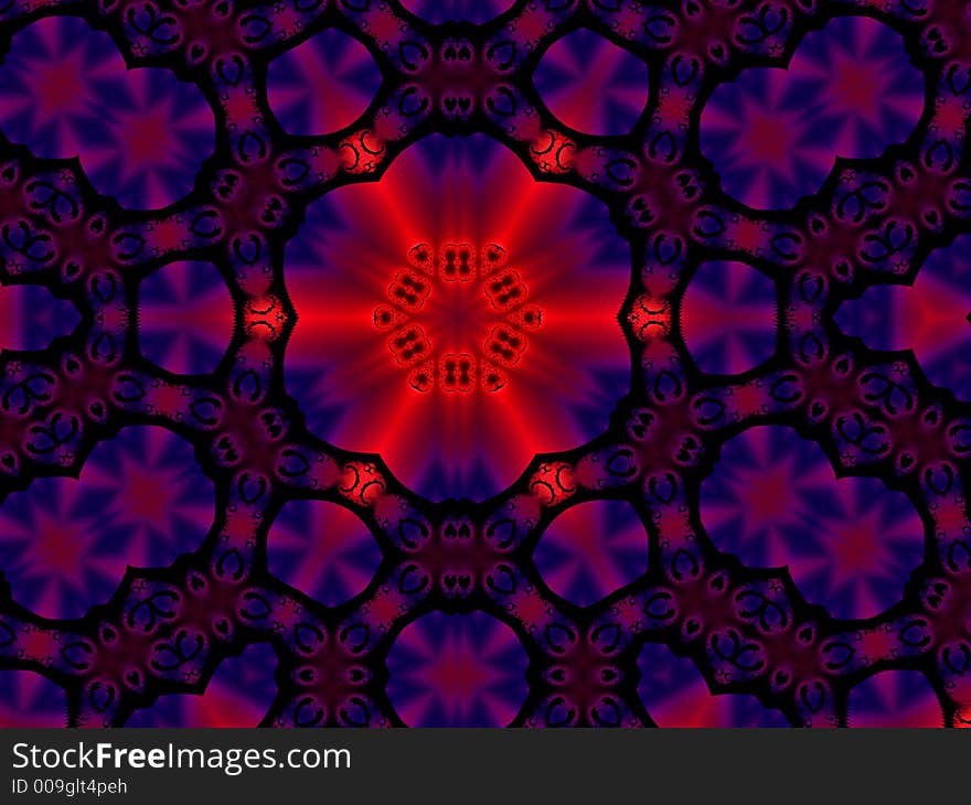 Abstract fractal background / design created with the Corel program/filters. Abstract fractal background / design created with the Corel program/filters