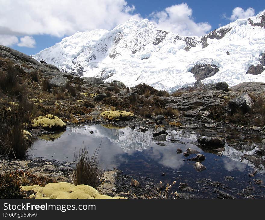 Beautiful  lake in Cordilleras mountain. Beautiful  lake in Cordilleras mountain