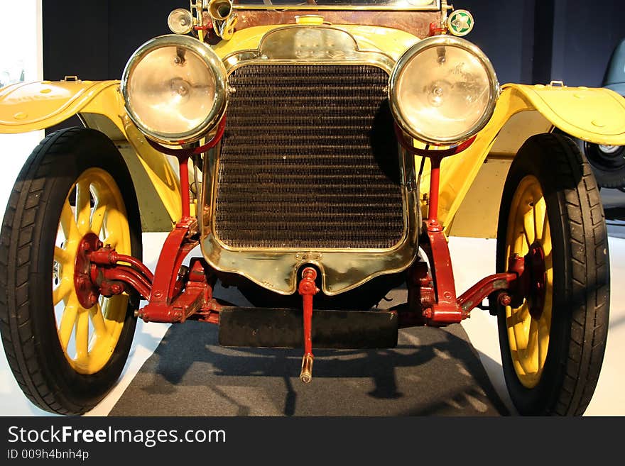 Smiling Old Car