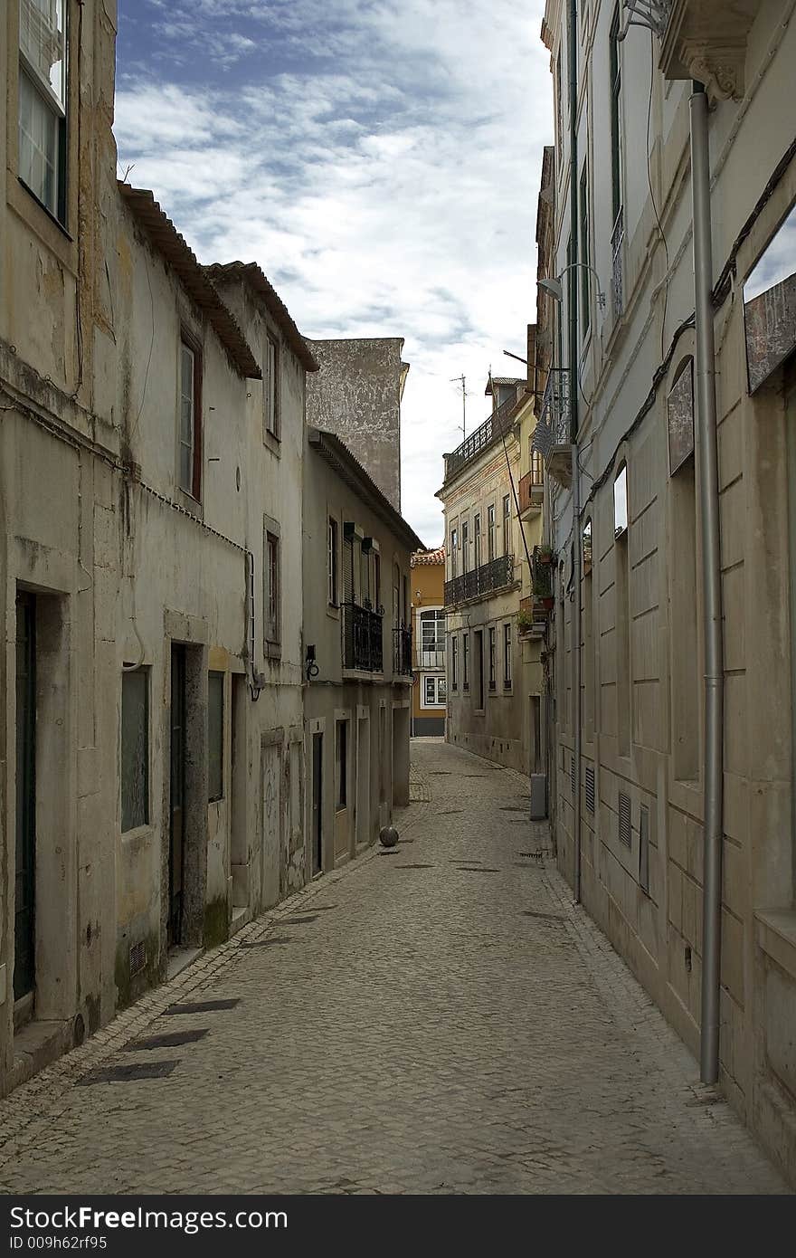 Typical portuguese street