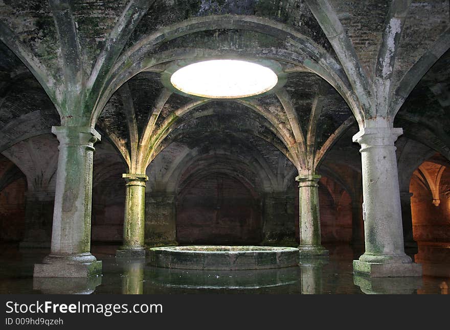 Portuguese underground cistern in El Jadida (Morocco). Portuguese underground cistern in El Jadida (Morocco)