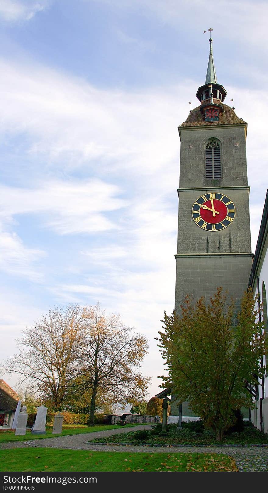 Old Church and Bell Tower. Old Church and Bell Tower