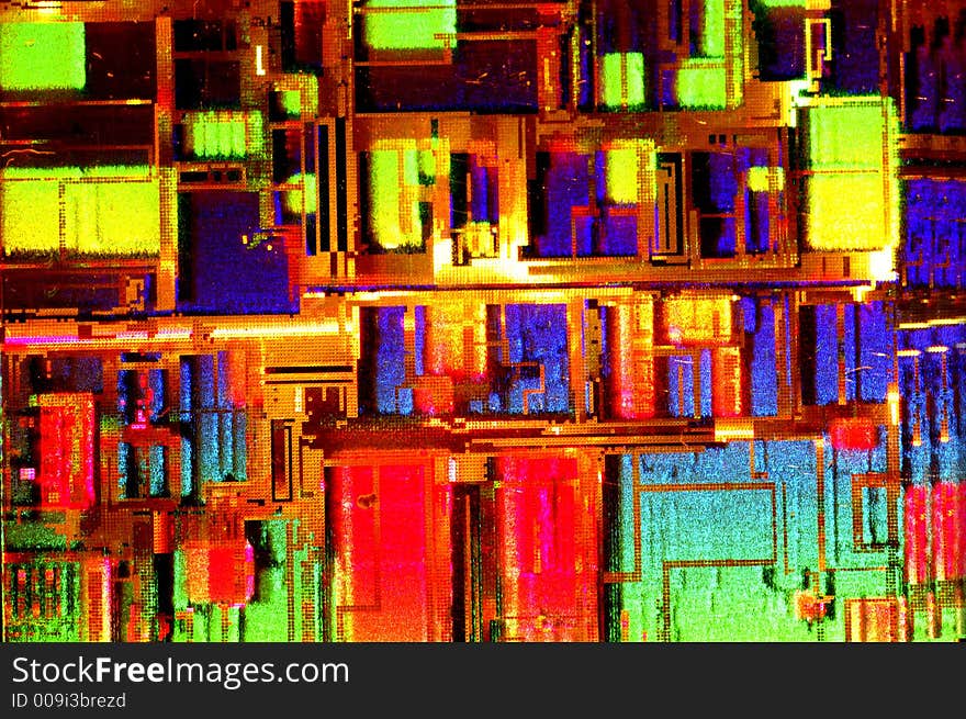 Processor, circuit of high technology. Processor, circuit of high technology.