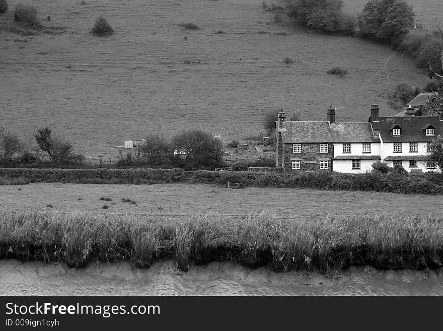 Calstock village