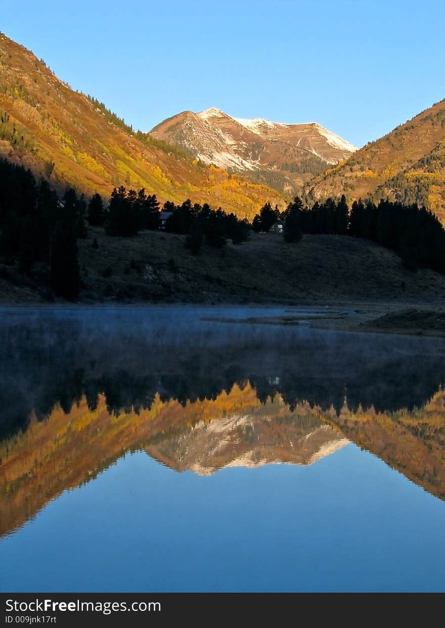 Morning Mountain Reflections