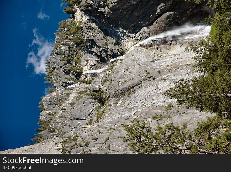 Water fall Yosemite