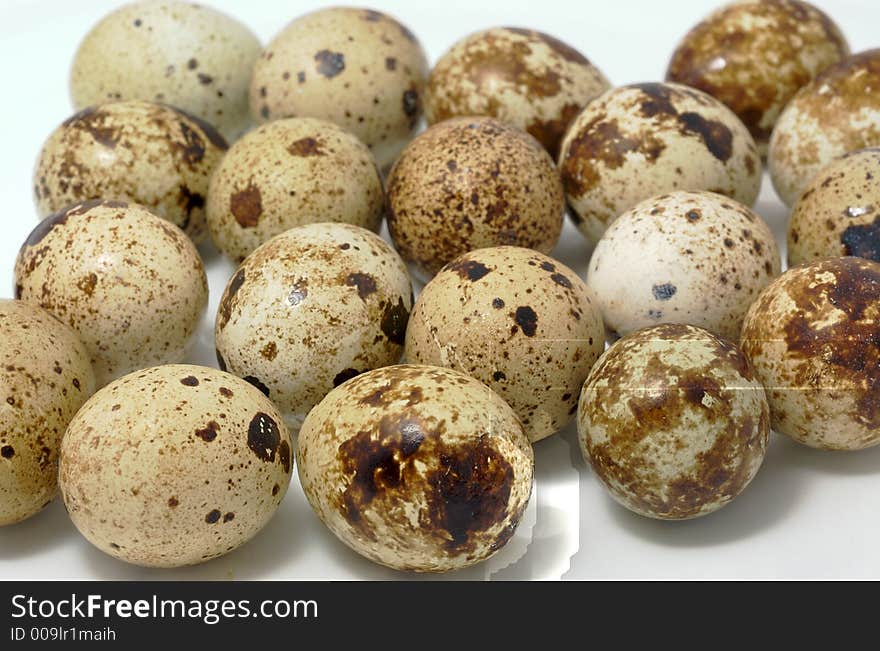 Quail eggs