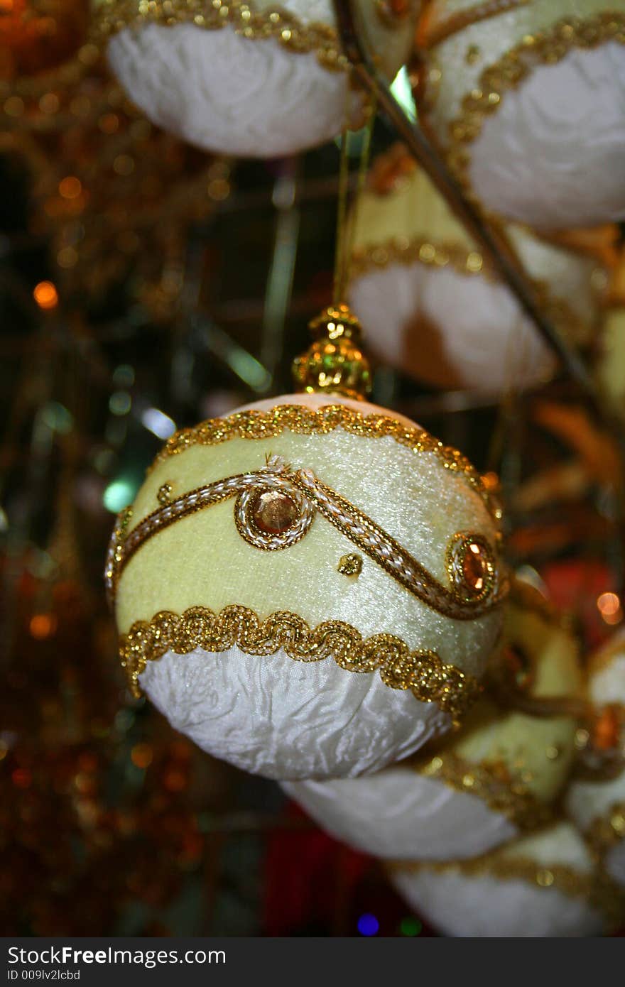 Xmas Toy beautiful decorated ball