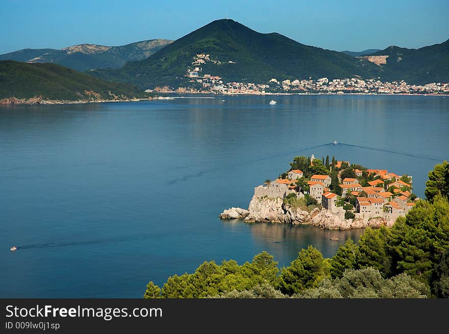 Sveti Stefan island / Saint Stefan island