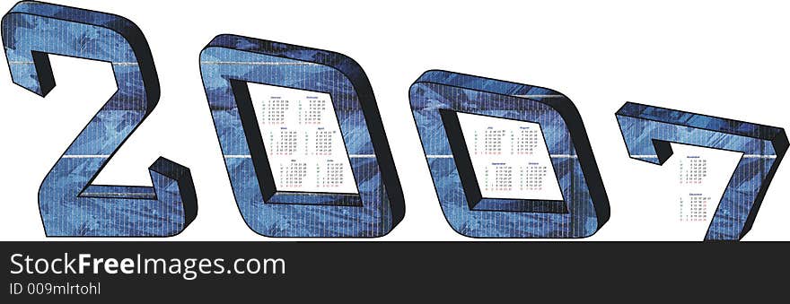 2007 photovoltaic solar cells calendar