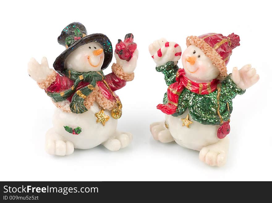 Snowman figures