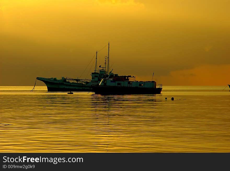 Sunset Boats