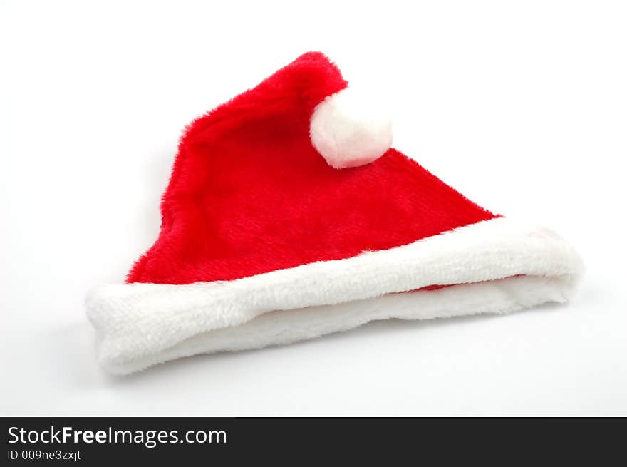 Santa hat isolated on a white background