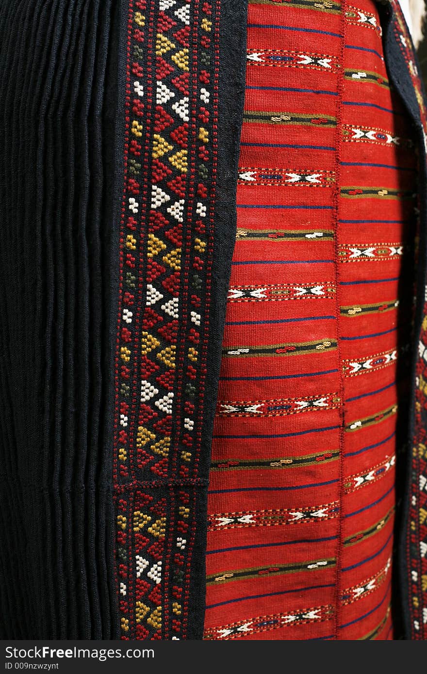 Ethnic pattern fabric