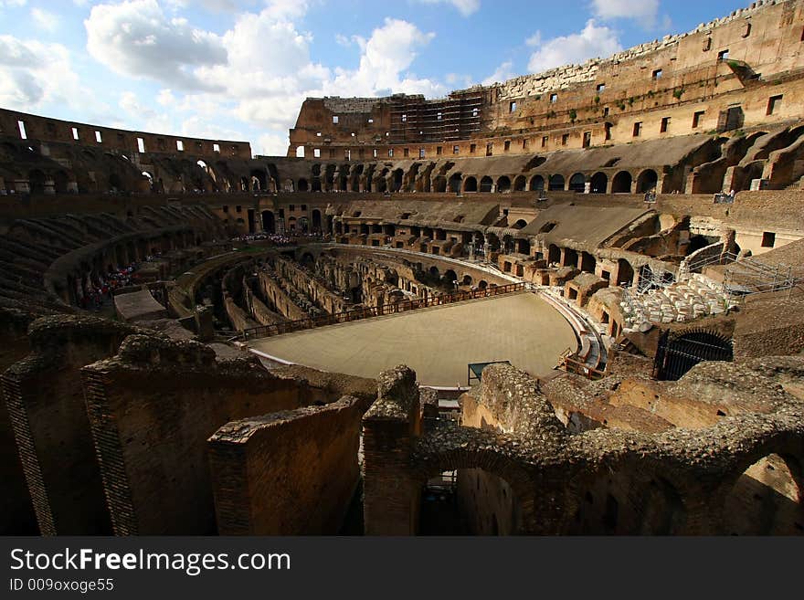 Colosseum Interior