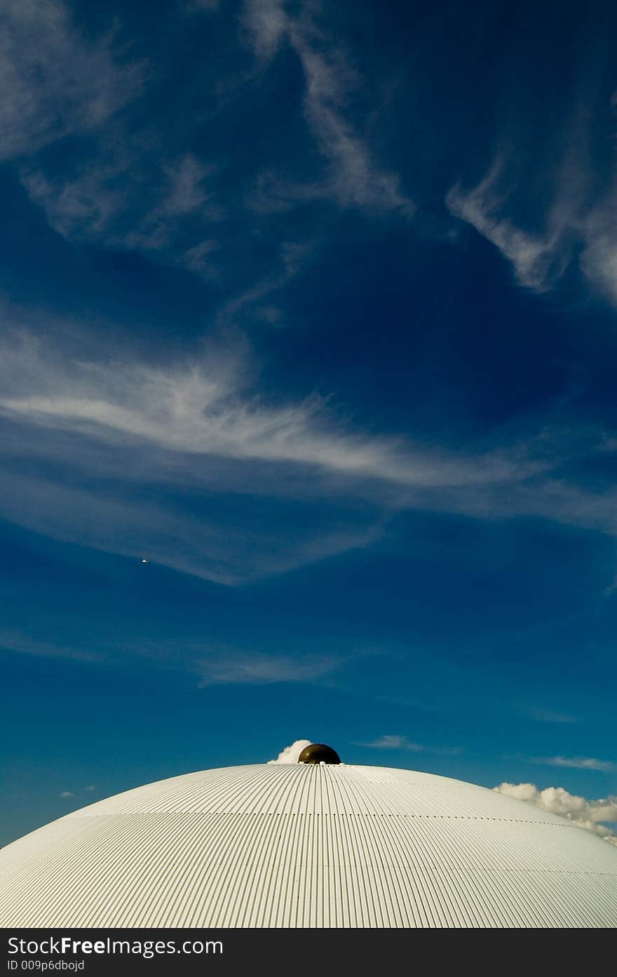 White dome and big sky