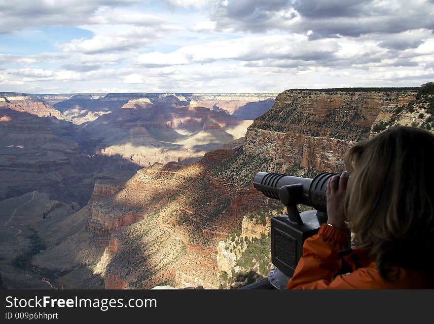 Grand Canyon from Bright Angel Lodge