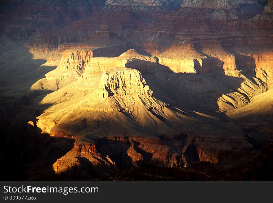 Grand Canyon from Bright Angel Lodge