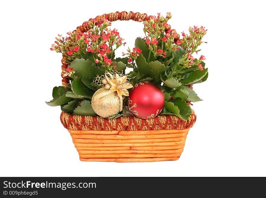 Basquet with flowers