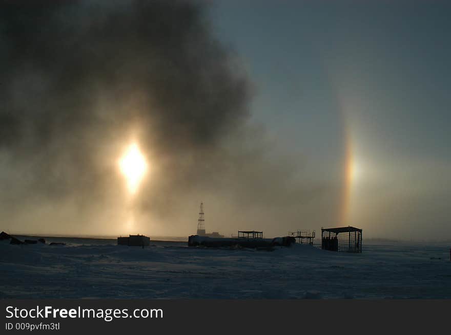 Sun and Rainbow