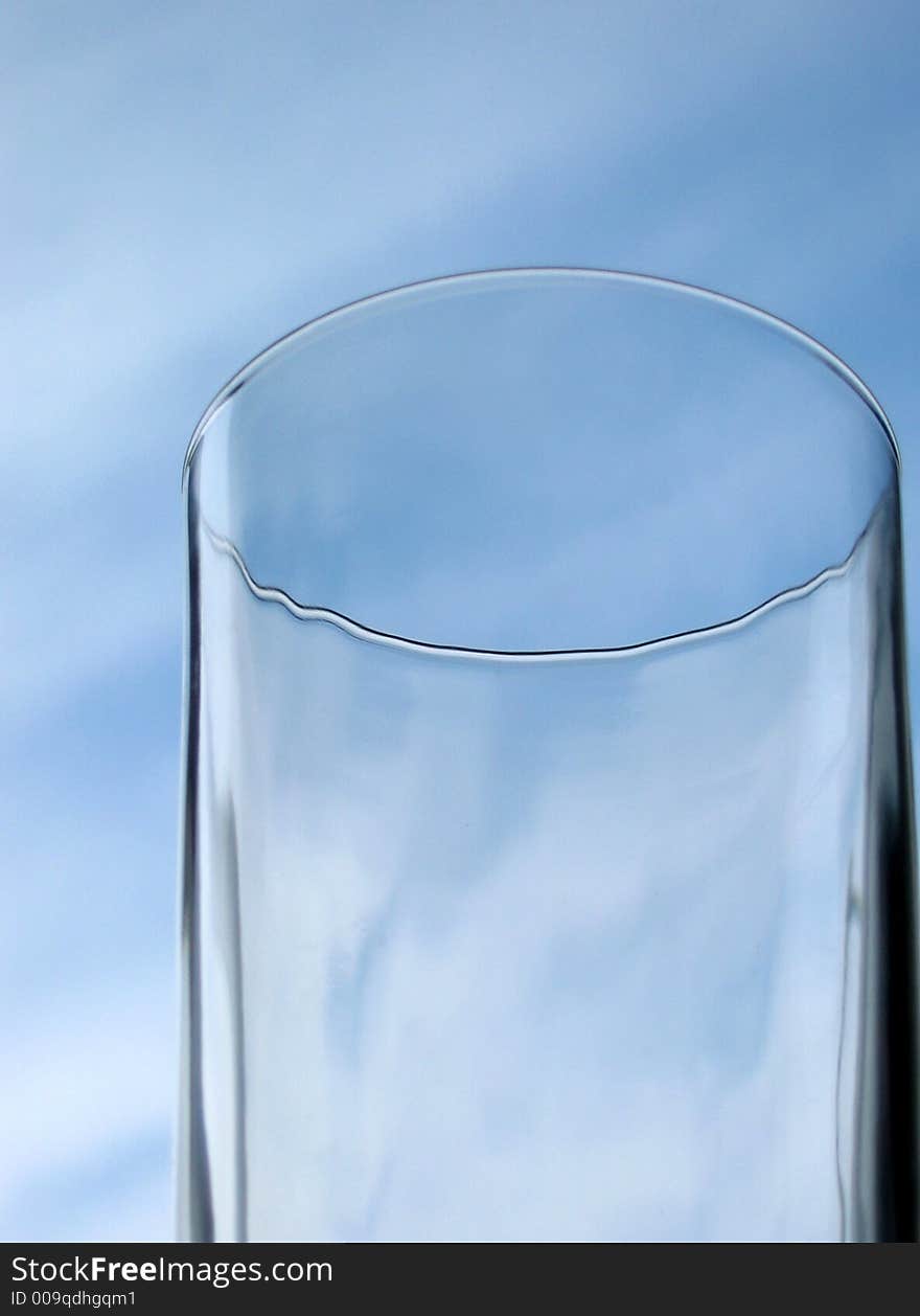 Glass and sky.