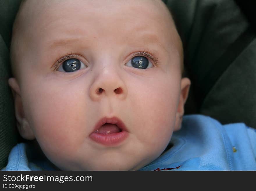 Close-up portrait of a cute baby boy. Close-up portrait of a cute baby boy