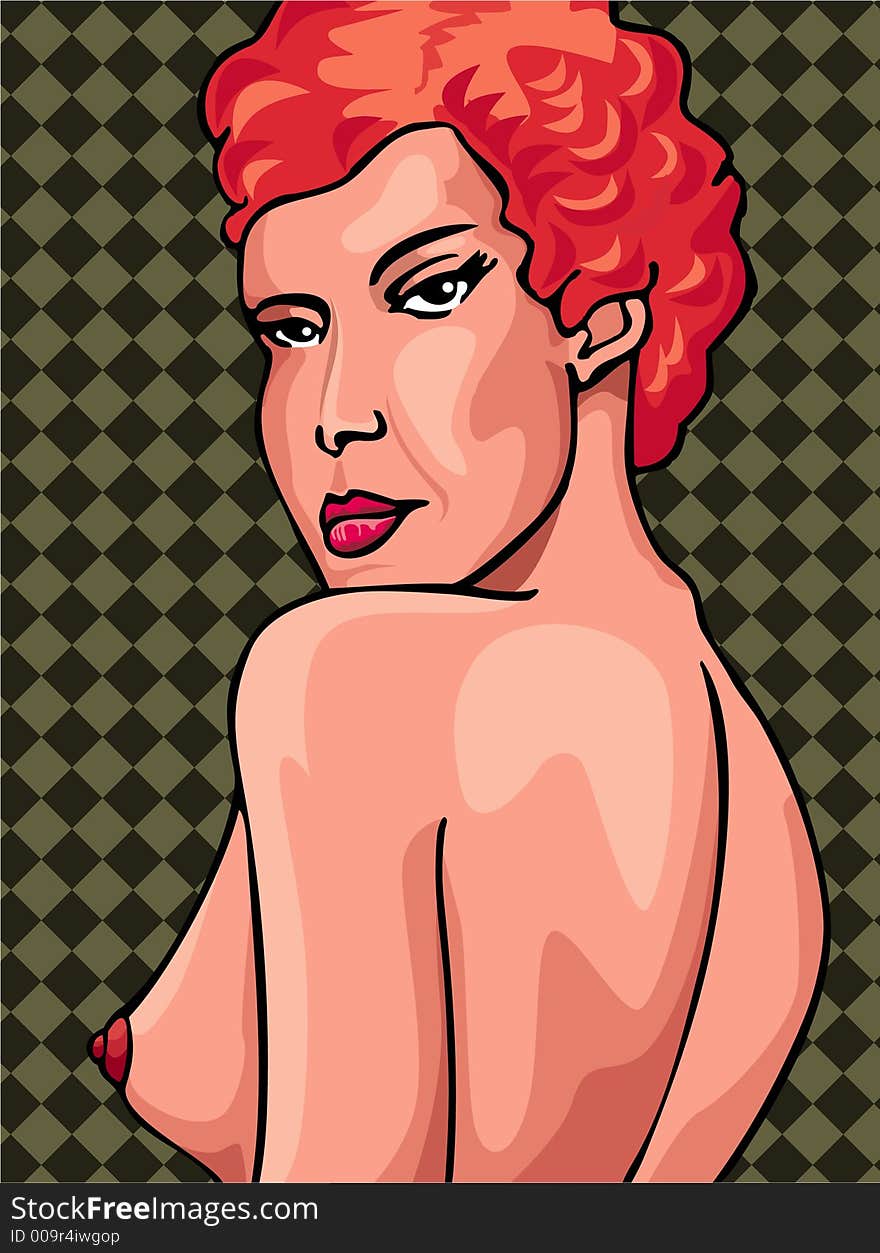 Nude Redhead Woman