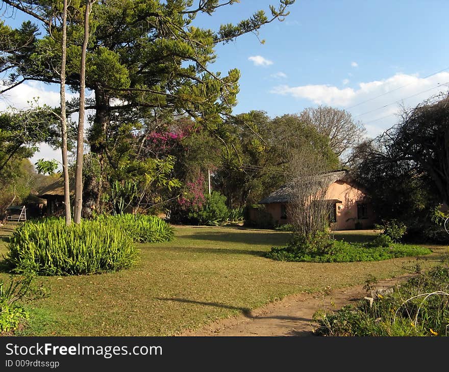 A building in the outskirts of Harare, Zimbabwe. A building in the outskirts of Harare, Zimbabwe