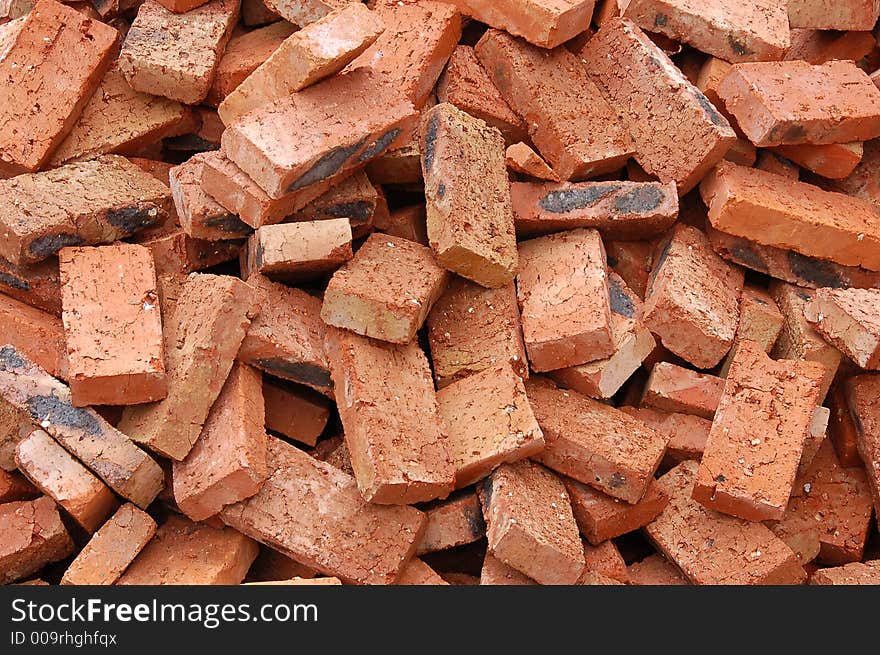 Chinese clay bricks