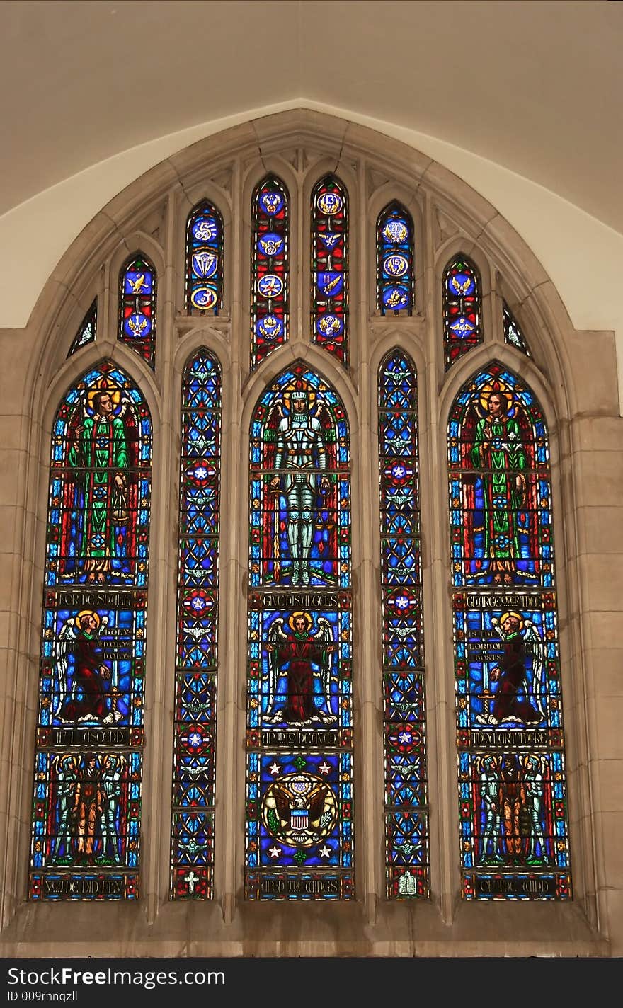 Church window from historic church