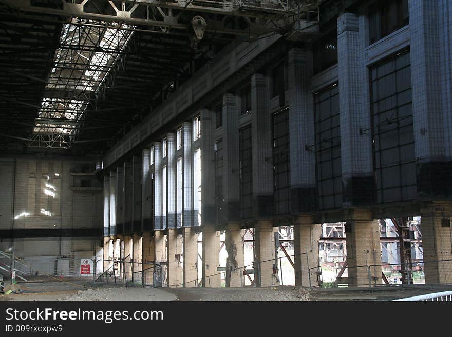 Inside Battersea Power Station, London, Energy, Architecture, coal, Sir Giles Gilbert Scott, 1929, 1939, Parkview International