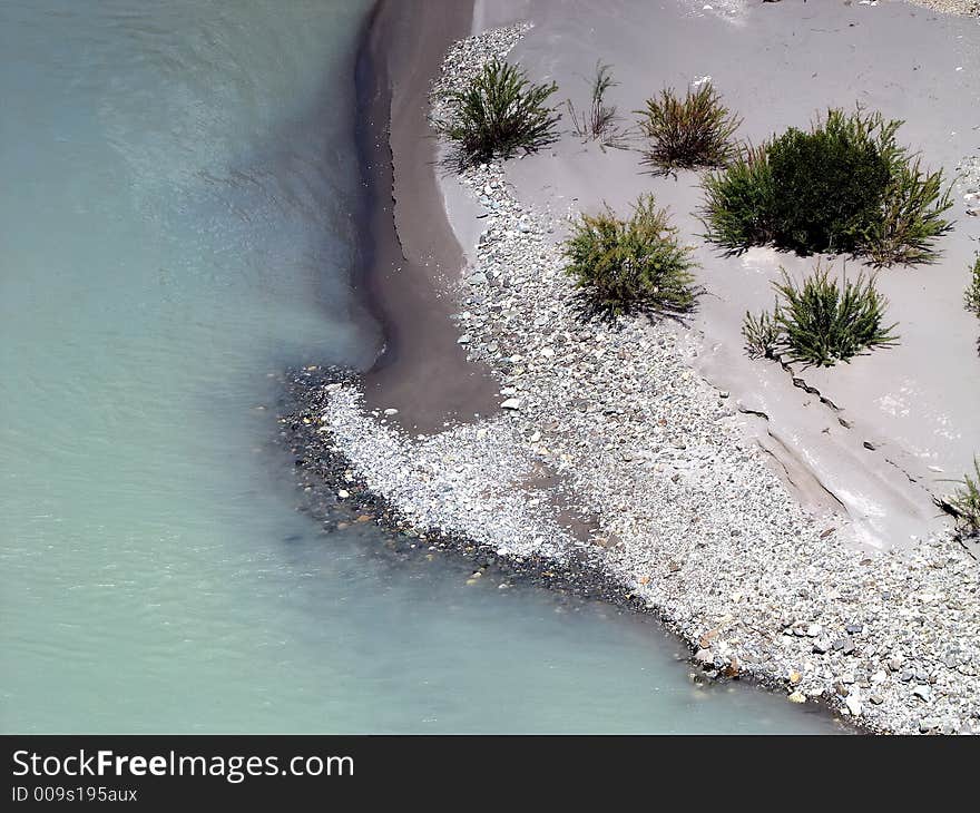 Kargiak river, Zanskar valley, Ladakh, India.