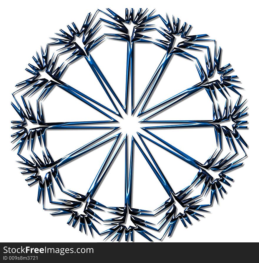 Snowflake Art  Illustration