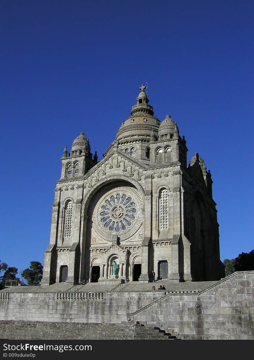 Santa Luzia\'s Temple in Viana do Castelo, Portugal.