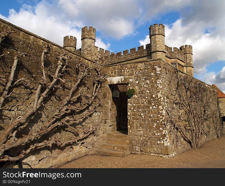 The leeds castle in England UK