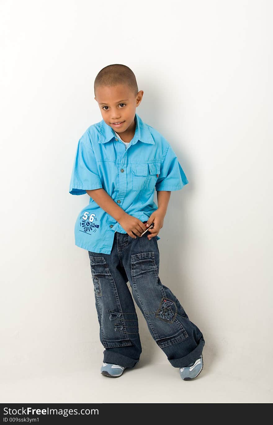 Portrait of a young latin boy. Portrait of a young latin boy