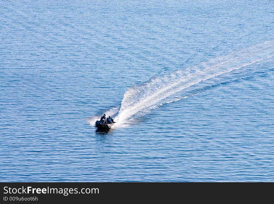 Small Boat Underway